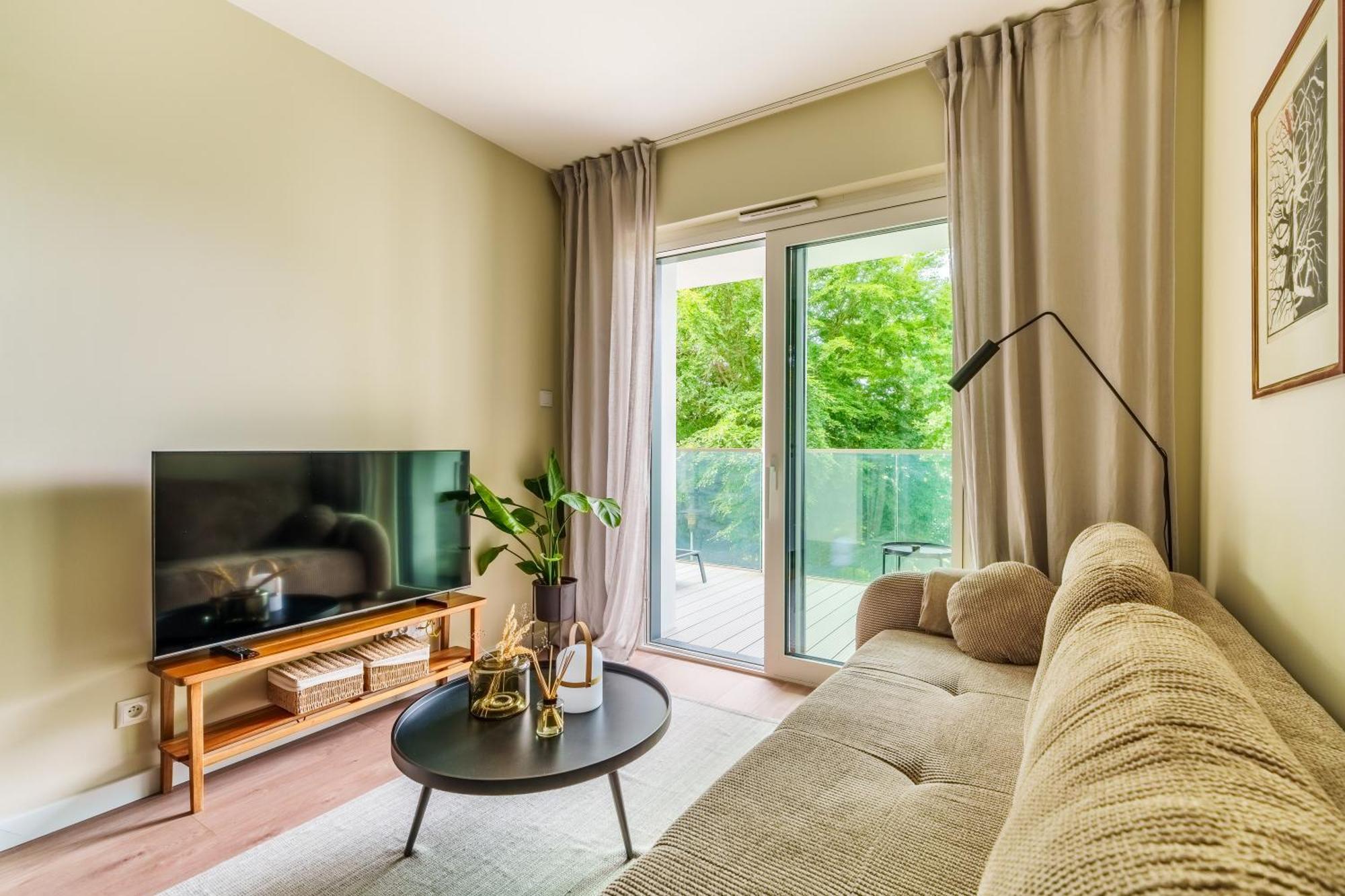 Apartament Z Widokiem Na Morze 120 By Perlowa Przystan Rent Sianozety Exteriör bild